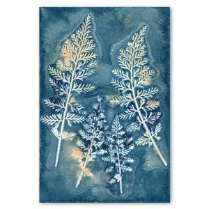 Botany Blue 1 | Art Print by Natascha Van Niekerk | Unframed