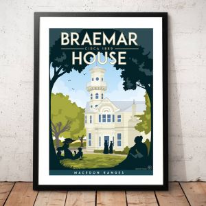 Braemar House | Poster Print