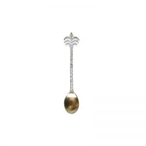Brass Gold & Whitewash Palm Tree Teaspoon | By Sun Republic