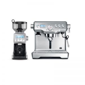 Breville Dynamic Duo Stainless Steel Coffee Maker & Smart Grinder