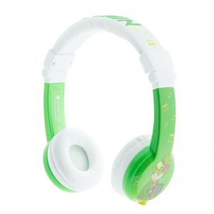 Buddyphones Foldable Snufkin Kids Headphones | Green/White