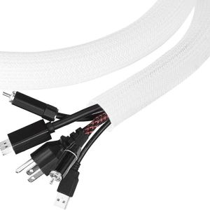 Cable Management Sleeve | White