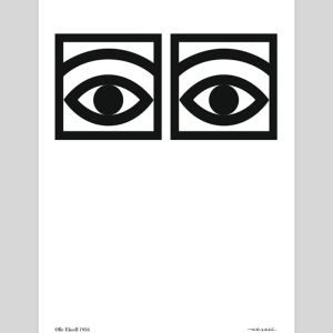 Cacao Eyes by Olle Eksell | Unframed Art Print