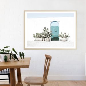 Cactus Doorway Photo Art Print (Various Sizes)