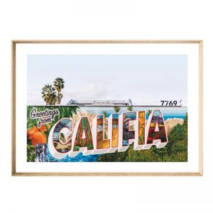 Califia - Natural Angled Frame - Front Image