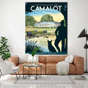 Camalot | Interchangeable Art Piece
