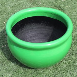 Candy Round Planter Pot | Apple Green