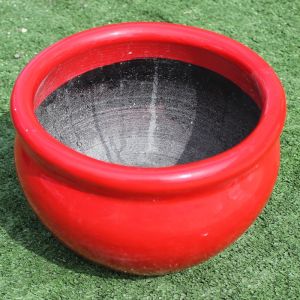 Candy Round  Planter Pot | F1 Red
