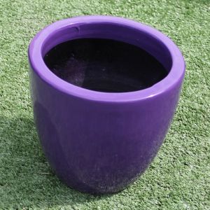 Candy Tall Egg Planter Pot | Purple