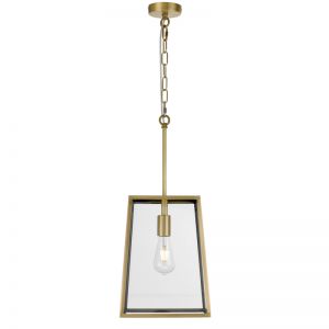 Cantena Large Solid Brass Exterior Pendant | Antique Brass