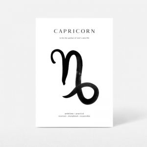 Capricorn Art Print