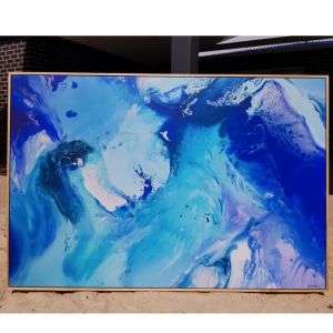 Catseye Beach Aerial | Limited Edition Canvas Print By Nicky Kriss