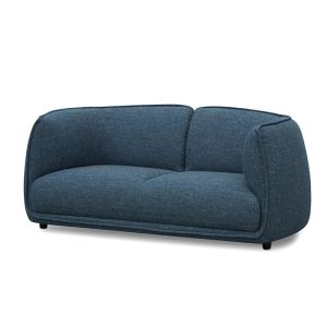 Chapman 2 Seater Fabric Sofa | Dark Blue