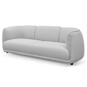Chapman 3 Seater Fabric Sofa | Light Texture Grey