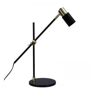 Charlie Table Lamp | Satin Brass