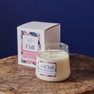 Chill Soy Candle | Frankincense & Ginger | Jade and May
