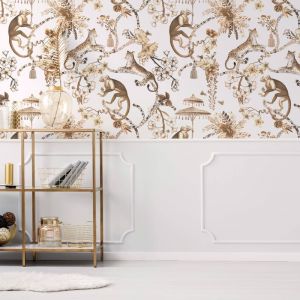 Chinoiserie | Gold | Wallpaper