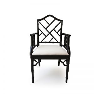 Chippendale Armchair | Black