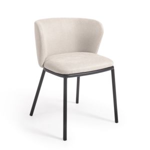 Ciselia Chair | Beige Chenille