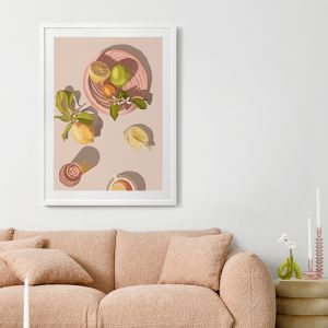 Citron | Framed Art Print
