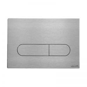 City Life Pill ABS Push Plate  I  Brushed Nickel