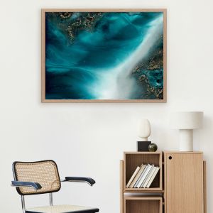 Coastal Flow | Petra Meikle de Vlas | Framed Art Print