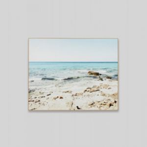 Coastal Rockpools | Framed Canvas Print