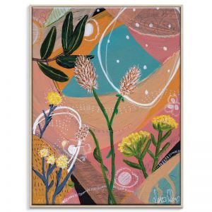 Coastal Wildflowers | Lizzie Alsop | Canvas or Print by Artist Lane