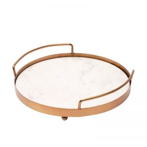 Copper and Marble Tray