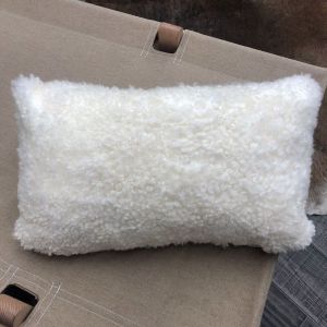 Cosy Shearling Lumbar Cushions | 30cm x 50cm