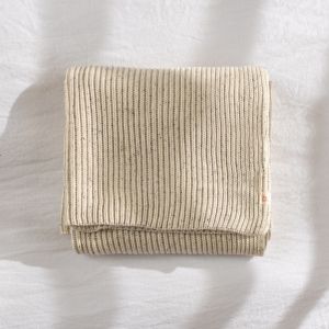 Cotton Ribbed Baby Blanket | Ice Cream
