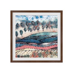 Country Living | Framed Art Print by Annie Ross
