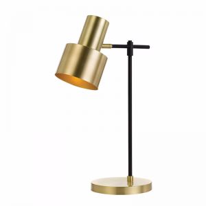 Croset Table Lamp | Gold and Black | Industrial Lighting