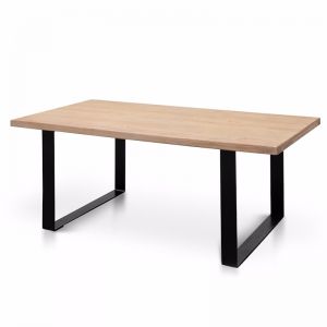 Dalton Reclaimed Wood Dining Table | Rustic Natural | 2m