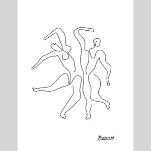Dancers | Duo | Unframed Art Print