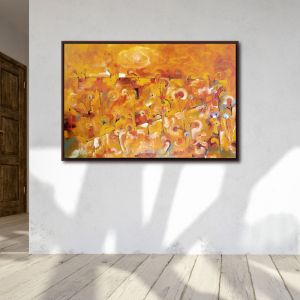 Dawn, Whipstick I Framed Canvas Print by Michael Wolfe