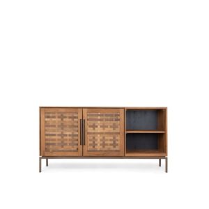 dBodhi Karma Pure Low Dresser | 2 Doors 2 Shelves (Right Side) | Natural