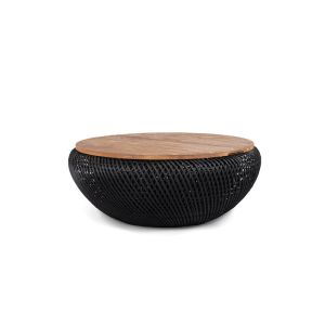 dBodhi Wave Round Coffee Table | Extra Large | Black
