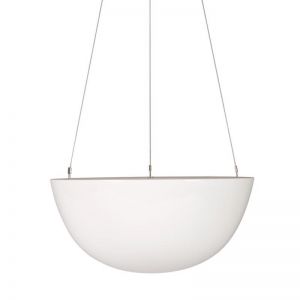 Decorative Hanging Planter | White | Large by Angus & Celeste