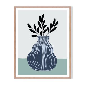 Decorative Vase 1 | Framed Print by Artefocus
