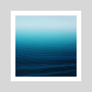 Deep Blue by Leah Flores | Unframed Art Print