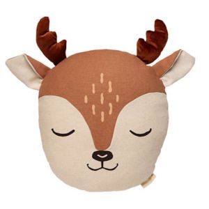 Deer Cushion | 32X34X10 | Sienna Brown