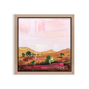Desert Air | Angela Hawkey | Mini Framed Canvas by Artist Lane