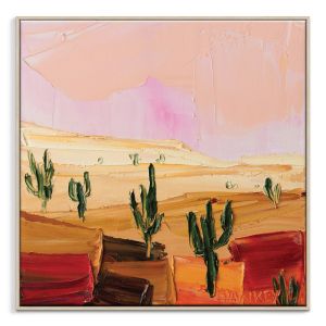 Desert Cacti | Angela Hawkey | Canvas or Print by Artist Lane