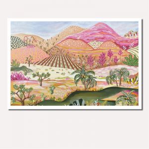 Desert Oasis | Unframed Art Print | Various Sizes