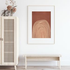Desert Rays Art Print | Ivory Ink Studio