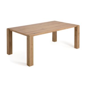 Deyanira Dining Table | 200 x 100cm | Oak Veneer | Solid Oak Legs