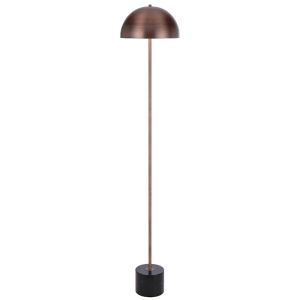 Domez Floor Lamp | Black Marble and Bronze