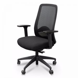 Donny Mesh Ergonomic Office Chair - Black