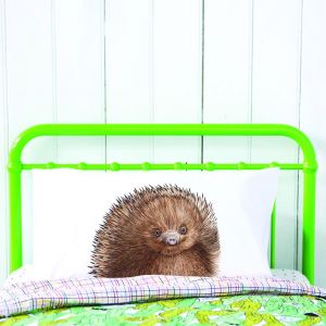 Eddie the Echidna Pillowcase by For Me By Dee